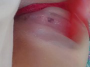 I have my first squirt while having sexting 7/16