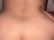 POV: Fucking my fattt asss MILF doggy style full ass shot 12/16