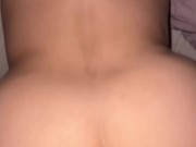 POV: Fucking my fattt asss MILF doggy style full ass shot 3/16