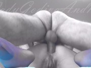 Scopami forte il culo e non fermarti! Voglio godere come una troia!💦 Doppia sborrata anale - Finale 2/16