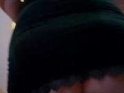 BBW LIBRARIAN MODELS GREEN LINGERIE 2/16