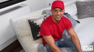 REALITY DUDES - When Hot Pizza Guy Nic Sahara Showed Up I Suddenly Had A Hunger To Fuck His Ass