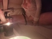 La Milf si masturba nella vasca 5/16