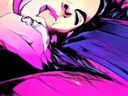 ANIMATED SLOPPY BLOWJOB | FACE FUCK | CUM SHOT | BJ 6/16