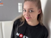 Montanasvibe decided to steal her mother's sex toys, but her stepfather caught her 2/16