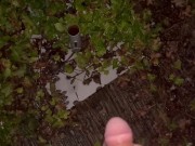Teen Pissing Outside in Winter - you can see the heat dispersing 4/16