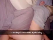 real college snapchat cheating: 18 year old cheats on her boyfriend