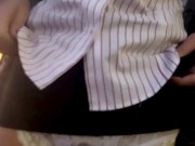 Hot blonde miffed blonde gets naked in public against the backdrop of the sea 10/16