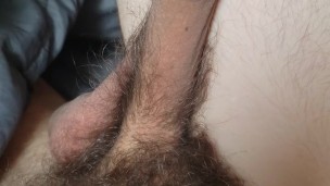 Soft cock foreskin play