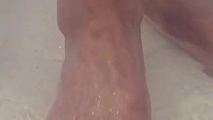 Padel Paddle Straight Edge Feet Puddle Splash Dangling Close Up Cock Twink Shorties