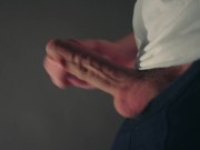 Teasing my dick in my underwear and then jerking off 10/16