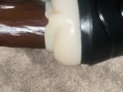 I cum inside the vagina sex cup 10/16