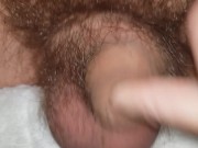 Fingering my foreskin