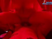 POV - Blowjob, cowgirl closeup and then finished her with hard fuck 12/16