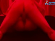 POV - Blowjob, cowgirl closeup and then finished her with hard fuck 15/16