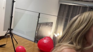 My roommate catches me fucking my doll and I end up fucking him