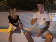 Outdoor fuck with a stranger who is not wearing underwear, passers-by interrupt us 5/16