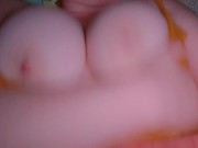 Watch My Milky White Tits Bounce 8/16