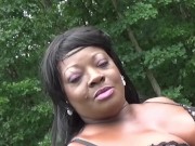 Striptease and Blowjob from Ebony Milf SLUT Lisa Rivera 1/16