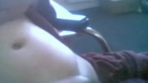 Masturbe (1) with one testicle