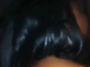 TOLD MY FREAKY BABY TOO SUCK DADDY FAT DICK 1st THEN SLIDE HER TONGUE BETWEEN GORILLA CHEEKS 2nd!!!! 13/16