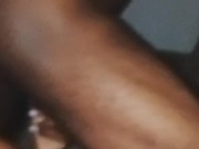 TOLD MY FREAKY BABY TOO SUCK DADDY FAT DICK 1st THEN SLIDE HER TONGUE BETWEEN GORILLA CHEEKS 2nd!!!! 15/16