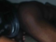 TOLD MY FREAKY BABY TOO SUCK DADDY FAT DICK 1st THEN SLIDE HER TONGUE BETWEEN GORILLA CHEEKS 2nd!!!! 16/16