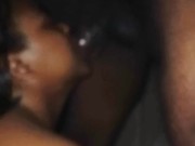 TOLD MY FREAKY BABY TOO SUCK DADDY FAT DICK 1st THEN SLIDE HER TONGUE BETWEEN GORILLA CHEEKS 2nd!!!! 3/16