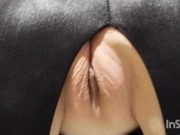 Y PLAY, MASSAGE AND STARCH MY PUSSY AND MY BIG PUSSY HOLE FOR U ! close up view 5/16