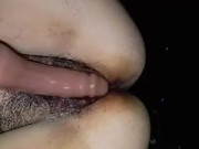 On four for daddy | teen trans guy fucks himself hard 11/16