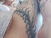 Showing off hot hairy body tease and shower 7/16