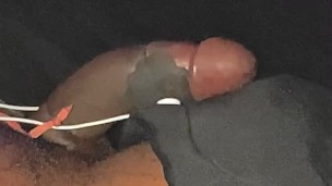 SECRET BBC STEPDAD DADDY BIG BLACK COCK MASTURBATION SOLO CUMSHOT ORGASM ESTIM MASSAGE