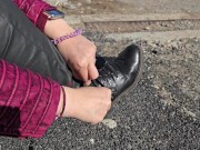 I would like semen from your big cock on my feet 1/16