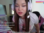 Naked streaming on Twitch ended up fucking my stepbrother. 1/16