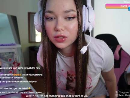 Naked streaming on Twitch ended up fucking my stepbrother.