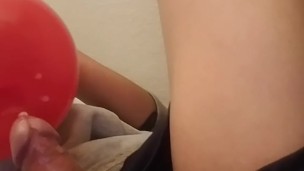 Pocket balloon creampie