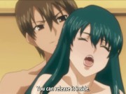 Green Haired Beauty With Big Tits Loves To Fuck In The Bathroom 16/16