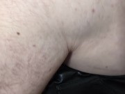Cuming on Girlfriend's Super Soft Vegan Leather Pants 11/16