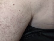 Cuming on Girlfriend's Super Soft Vegan Leather Pants 14/16