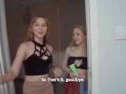 Travelling salesmans fucked me to buy their merchandise - Sex with Strangers 1/16