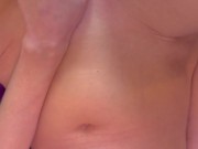 I take off my panties and play with my pussy