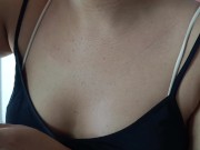 Mira mis tetas pequeñas mientras me maquillo 14/16