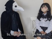 HENTAI Aibu。廃墟。セクシーな衣装。ディルドでオナニー。 13/16