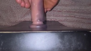 Cute Femboy wants your hot cum on bare soles