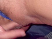 I rubbed my panties on my clitoris and had an orgasm