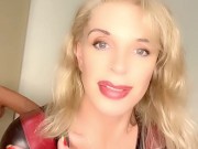 Hot Blonde MILF Fucked In The Ass With Huge Dildo - Solo Female Orgasm with OF Babe @pinupprincess7 1/16