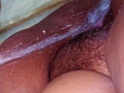 Single BBW Hot Girl After Sex She is Pee in Public Toilet - hairy Big Pussy 8/16