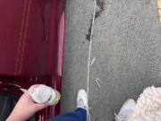 White slut loves drinking daddys piss❤️😈