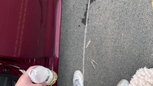 White slut loves drinking daddys piss❤️😈