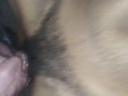 Petite Ebony GF leaking everywhere 6/16